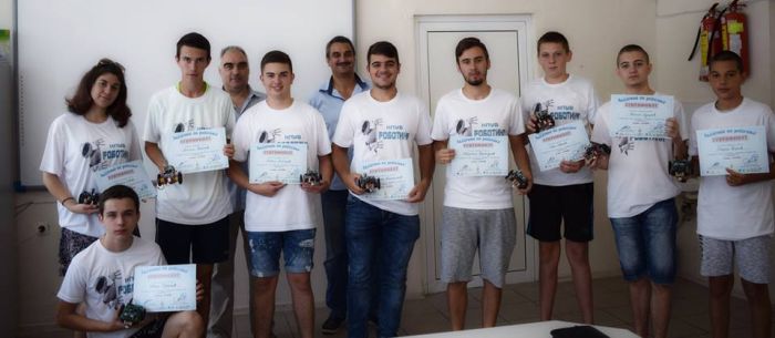 Робоакадемия 2018 в НПГ Димитър Талев