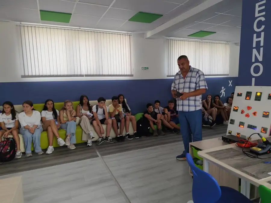 Представяне на дипломни проекти в STEM центъра