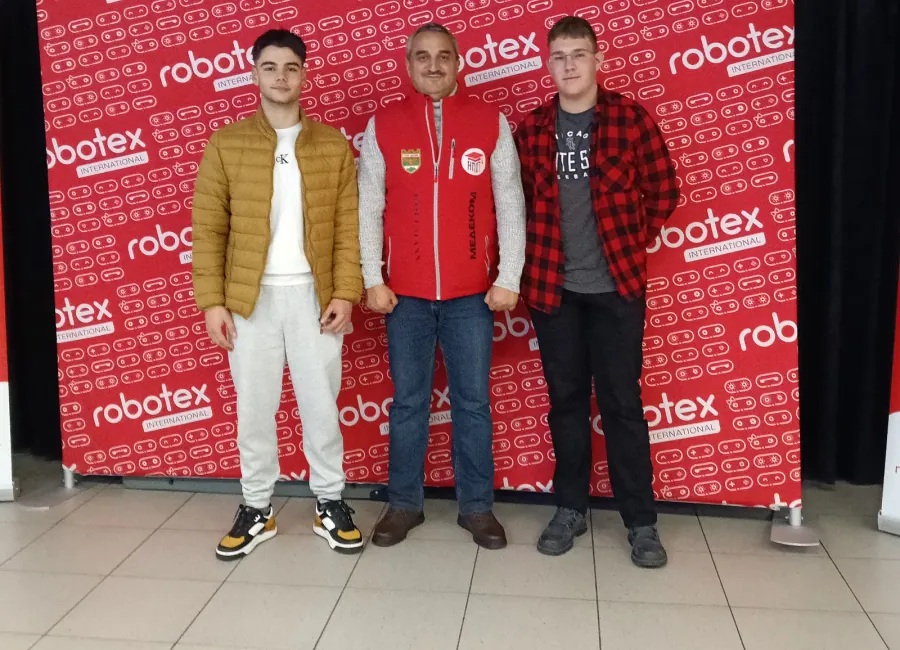 Отборът на Robotex в Талин